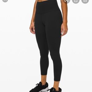 Black align leggings 7/8